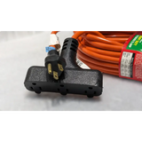 ACE 50ft Safety Orange 3-Outlet Power Cord 14/3 SJTW