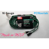 CAROL 40ft Green Outdoor Extension Power Cord 16/3 Grounded