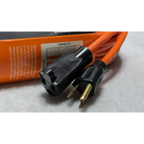 CAROL 50ft 16/3 SJTW Safety Orange Extension Cord