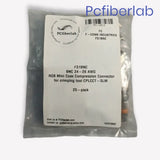 F-CONN INDUSTRIES FS1BNC RGB Mini Coax Compression Connector 25-Pack