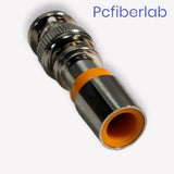 F-CONN INDUSTRIES FS1BNC RGB Mini Coax Compression Connector 25-Pack