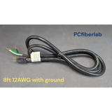 General Cable 8ft 12AWG Heavy Duty 3 Prong Appliance Power Supply Cord - Power supply cord