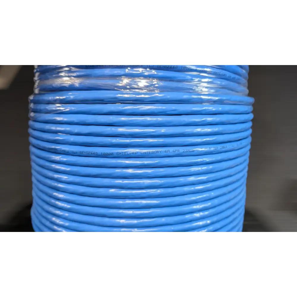 Cmr Riser Cable GenSPEED 10000 23AWG CMR Riser Blue 344ft – PCfiberlab