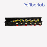 Gepco HMP8-6P-STC 6ch SMPTE Breakout Rack Panel with ST and AMP - SMPTE HDTV CAMERA