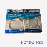 Set of 2 Gigamedia Cat5e Ethernet UTP Patch Cord 10ft - Category / DATA / NETWORK CABLE